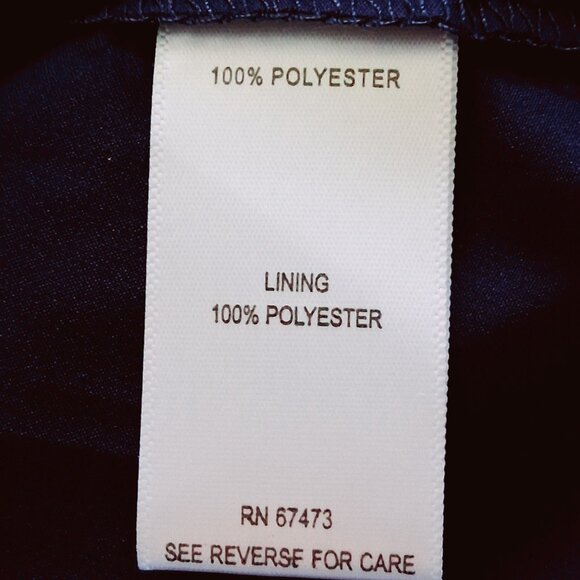 Parker Navy Blue Embossed Floral Sleeveless Dress Sz 12 NWT /B20 - Picture 10 of 11